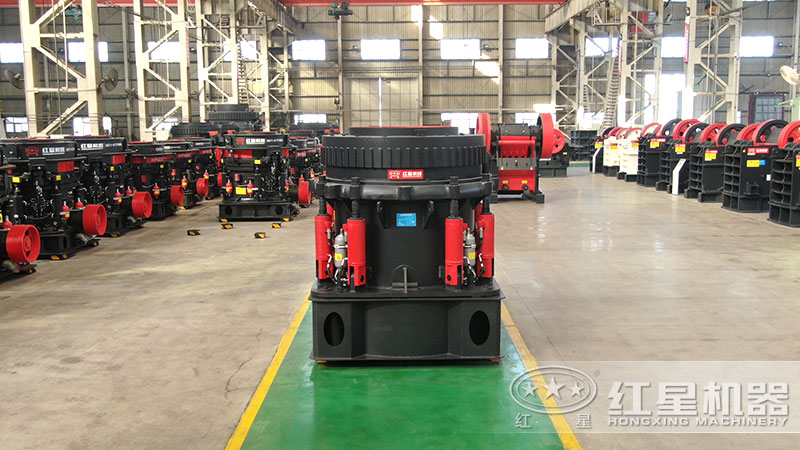 300型圓錐破碎機(jī)型號及參數(shù)，一小時(shí)能生產(chǎn)多少噸石子？
